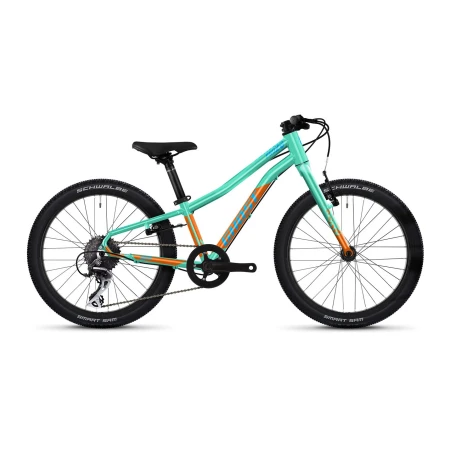 Dětské kolo GHOST Kato 20 Pro Green/Monarch Orange