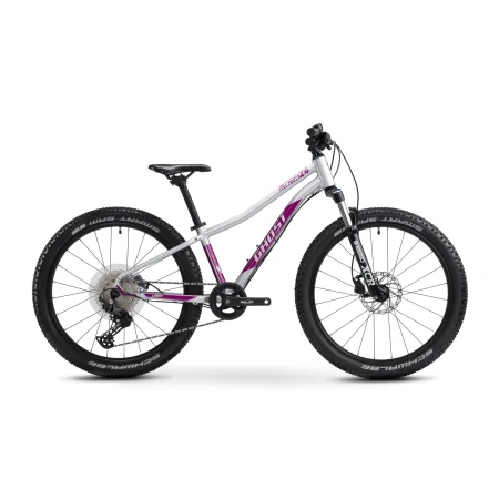 Dívčí kolo GHOST Lanao 24 Full Party Sid Chrome/Candy Magenta