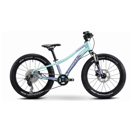 Dívčí kolo GHOST Lanao 20 Full Party Pearl Light Mint/Fogbow Purple