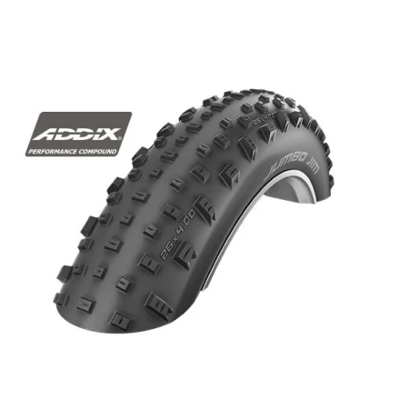 Plášť Schwalbe Jumbo Jim 26x4.00 Addix Performance černá skládací
