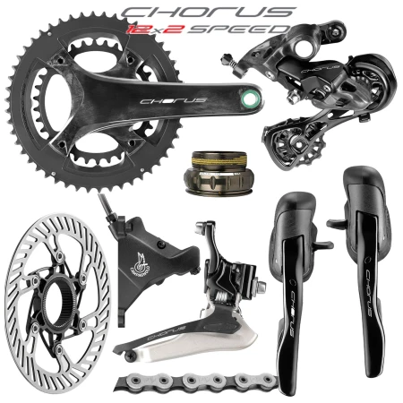 Sada  Campagnolo Chorus DB 12s, 170mm, 52-36, BSA