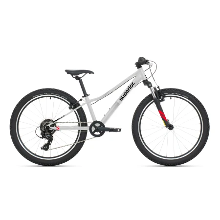 Dětské kolo Superior RACER 24 Gloss Grey 2026