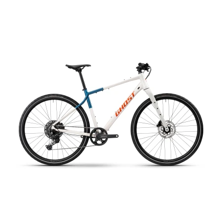 Gravel fitness kolo GHOST Urban Asket White/Deep Sea Blue Glossy 2026