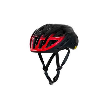 Helma CRATONI C-Zero MIPS Black/Red Glossy Matt