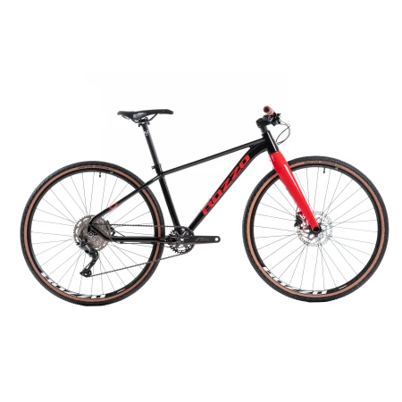 Juniorské gravel kolo ROZZO SWIFT 28" černá/červená 2026
