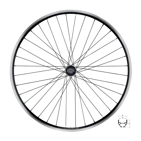 Zadní kolo FORCE CLASSIC 622x19 "V" F804321 36d
