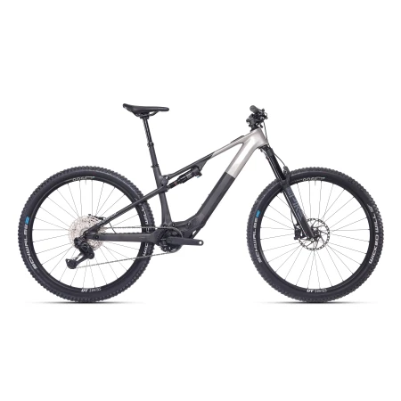 Horské elektrokolo Superior iXF 9.7 Gloss Chrome / Matte Carbon 2026