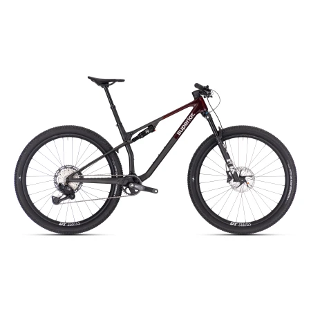 Horské kolo Superior XF 9.6 Team Red Carbon / Matte Carbon 2026