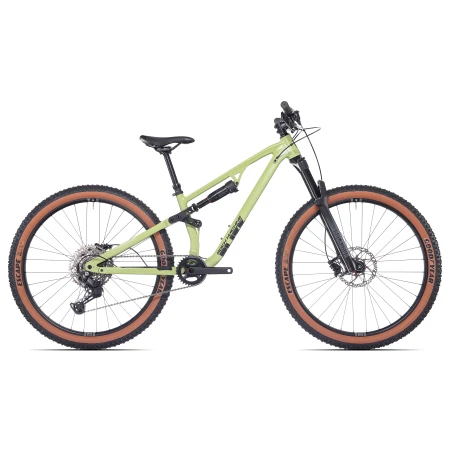 Juniorský MTB full Rock Machine Blizz 27 FS 50 XS Matte Jade Green
