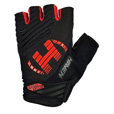 Rukavice HAVEN DEMO NEO short black/red