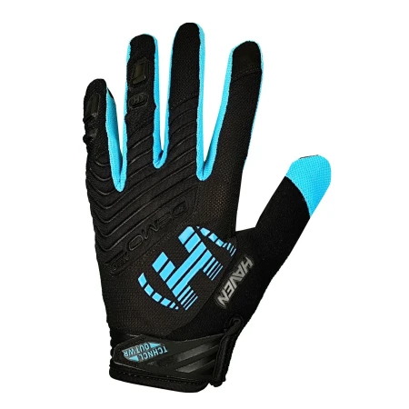 Rukavice HAVEN DEMO NEO long black/blue