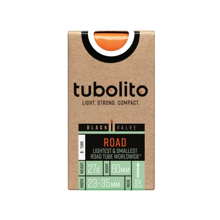 Duše TUBOLITO S-Tubo Road 700x23/35C – SV 60mm Black