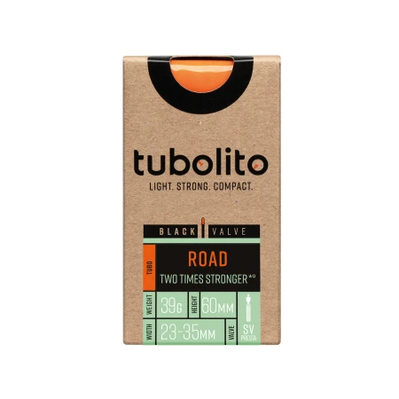 Duše TUBOLITO Road 700x23/35C – SV 42mm Black