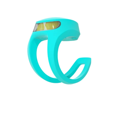 Sada blikaček KNOG Frog V3 - Awesome Aquamarine