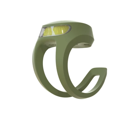 Sada blikaček KNOG Frog V3 - Army Jacket Green